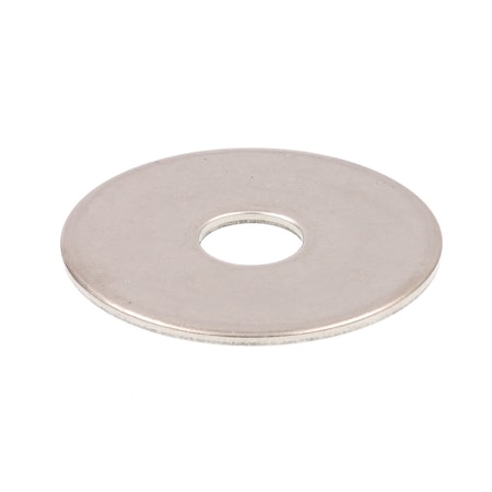 Fender Washer, Fits Bolt Size 3/8 In ,Stainless Steel Plain Finish, 50 PK
